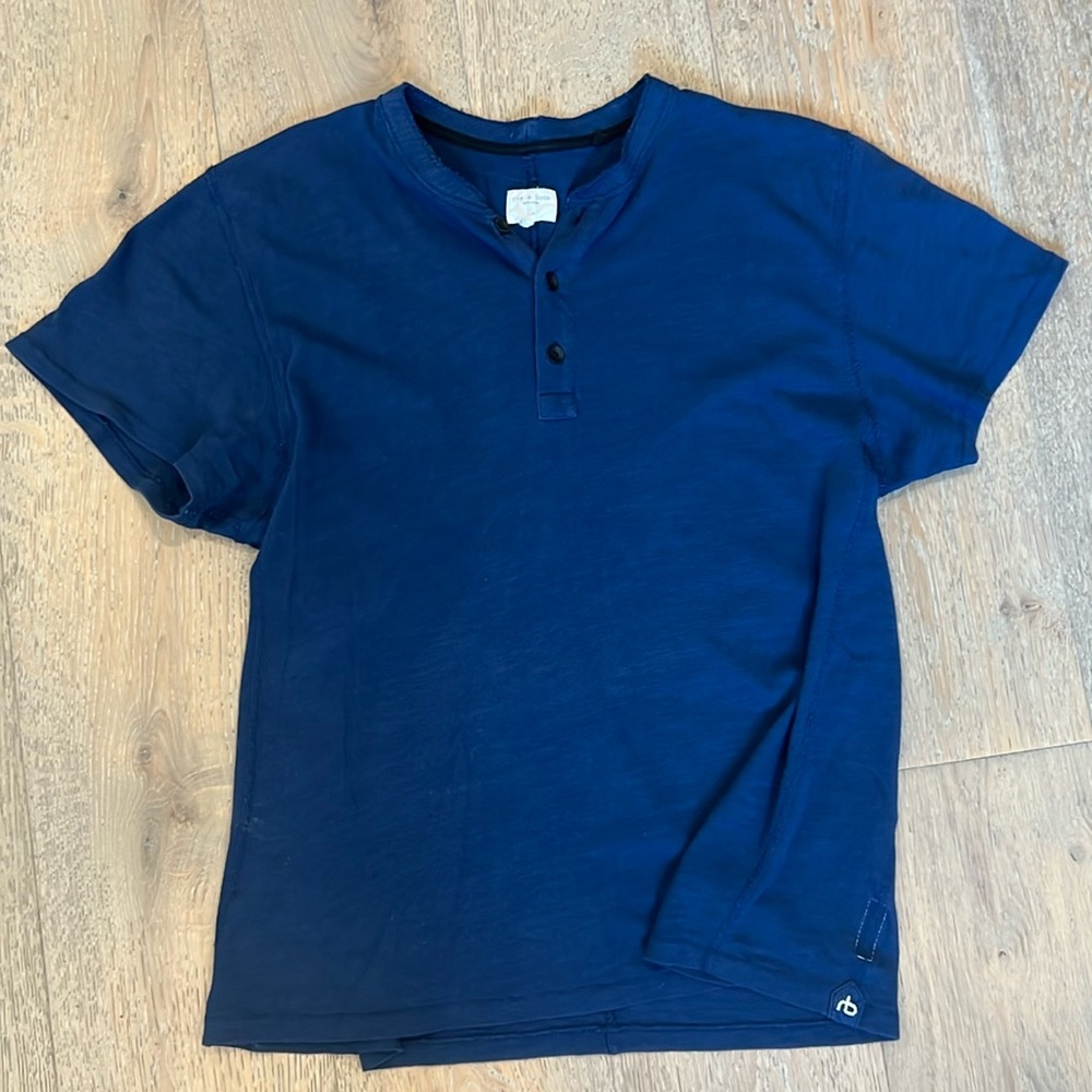 Rag & Bone Henley Short sleeve shirt